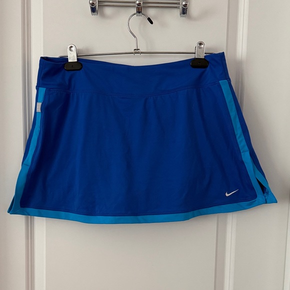 Nike Blue Mini Skirt - Picture 1 of 4